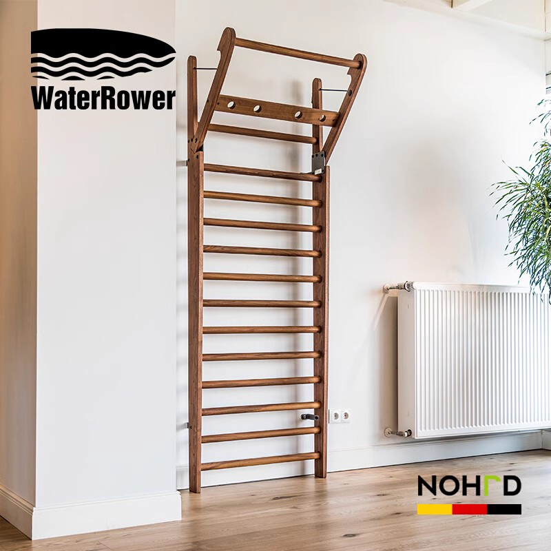 WaterRower握霸健身器材家用压腿引体向上肋木架NOHrD-Wallbars - 图1