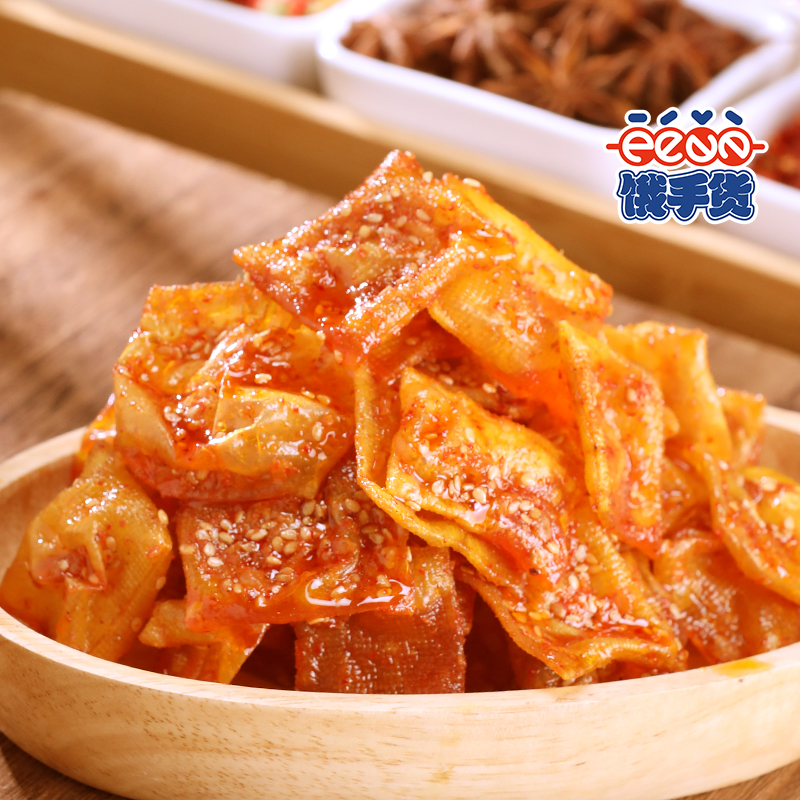 【69元任选11件】饿手货湖南平江香辣泡泡干解馋零食