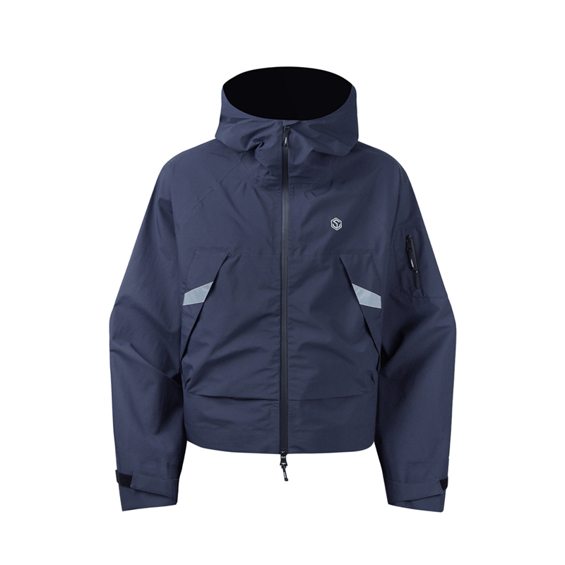 古由卡GuukaTech机能运动休闲冲锋外套男秋 双拉链防泼水热封夹克 - 图3