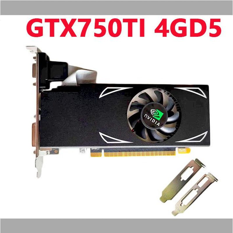 全新GTX750TI 4G D5小机箱 HDMI高清显卡台式独立游戏办公GTX1050 - 图2