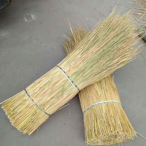 农家乐屋顶稻草装饰  稻草 稻草帘子 草垛道具干稻草制作 新稻草 - 图1