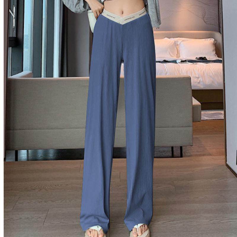 超大码孕妇阔腿裤夏装薄款冰丝长裤300宽松垂感休闲低腰托腹200斤,淘宝优惠券,粉丝福利购,淘宝优惠卷