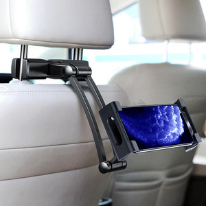 优赞汽车平板支架车载后排头枕ipad电脑手机后枕支撑金属架子车内新款折叠屏通用型