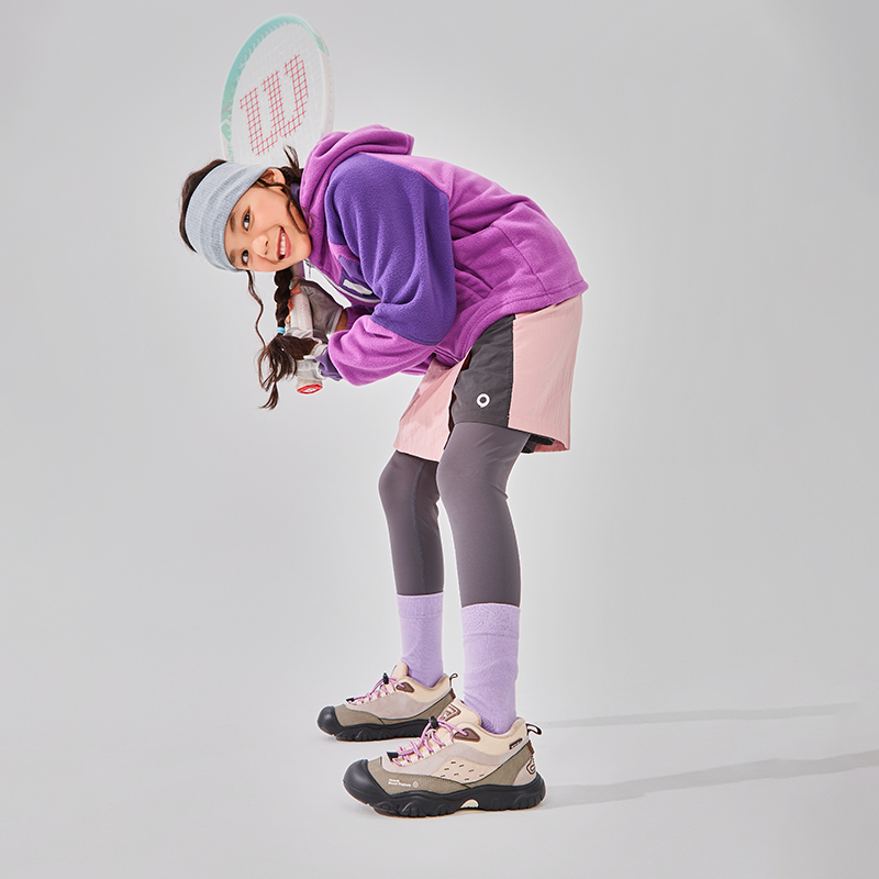 SMIBU斯密朴童鞋2025冬季新款板鞋男女童户外加绒运动登山鞋川峡 - 图3