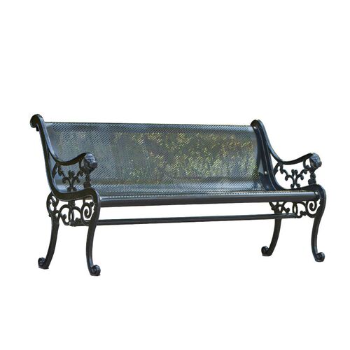 户外公园椅 庭院广场镀锌长椅 E观景长椅公园椅子 休闲座椅 - 图3