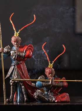 创意陶瓷美猴王孙悟空齐天大圣斗战胜佛魔大圣P归来手办客厅大摆