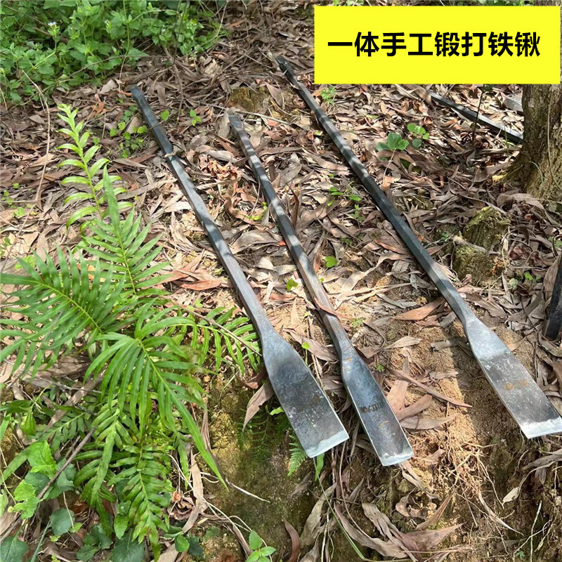 弹簧钢树铲挖洞铲移植锹钢铲挖坑铁锹园艺林工具手工花锹铲尖直锹