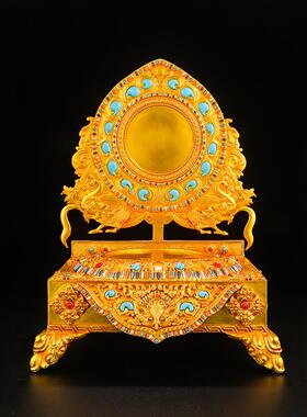 佛像坐桌，鎏金底座，祭台，财神祭台，小祭台，佛祭台，铜