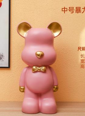 客厅桌面新款新型存钱罐复古小型存钱罐创意装饰品纸币2024童女