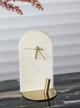 现代欧高级感米白色软m装摆件居板间客厅电视家柜酒柜北样Z09366