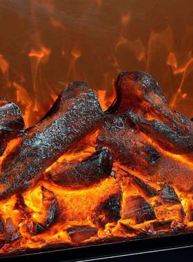 高端装饰壁炉欧式客厅家居假柴火炉取暖家用美式壁炉仿真火电壁炉