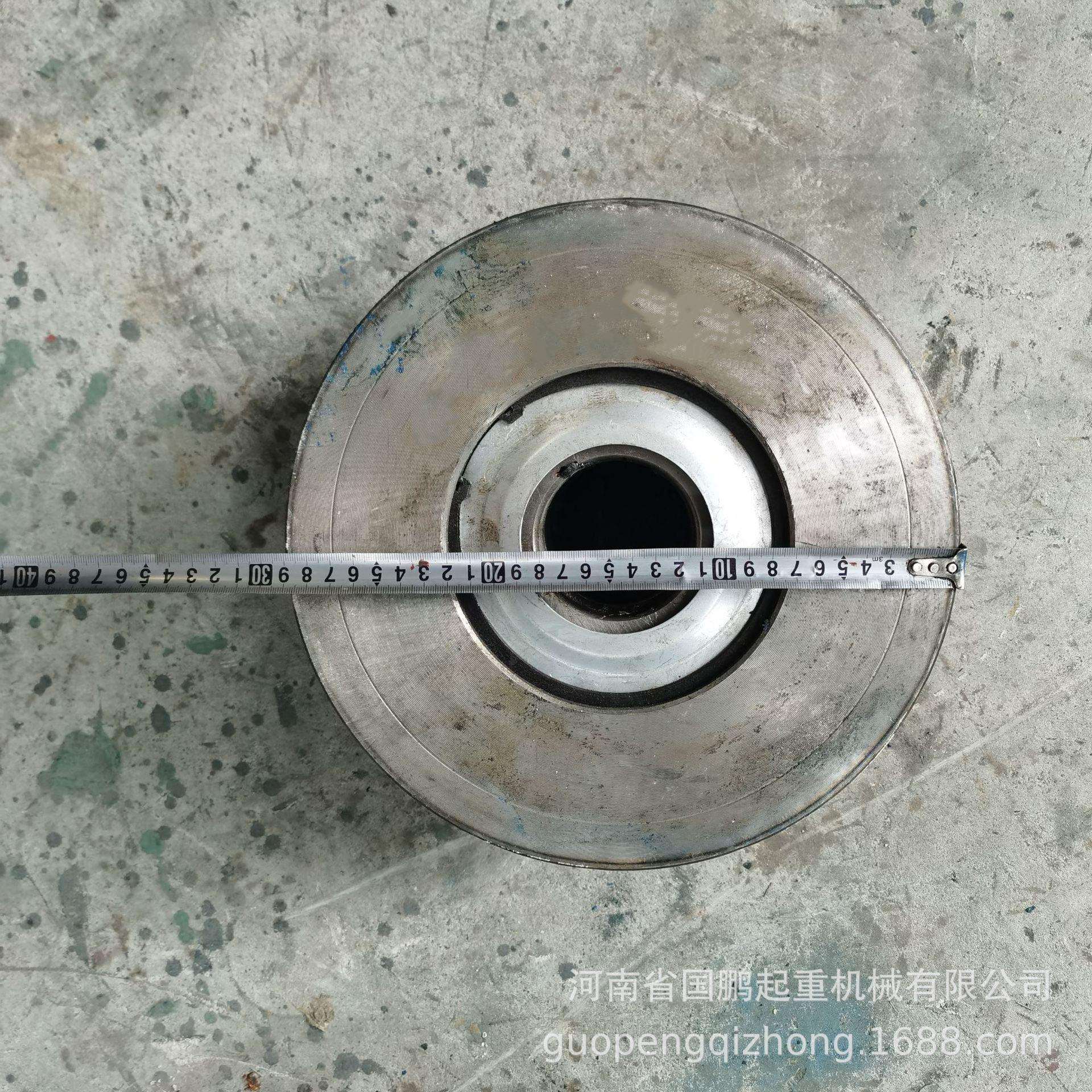 现货平面凹面齿圈300LD轮单梁大车行走轮端梁地梁主动被动驱动轮 - 图2