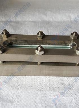 化工机械专用焊接方形板式视镜储罐专用焊接条形视镜焊接方视镜