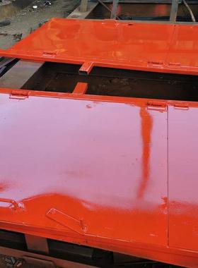 矿用防火防水栅栏两用门MFHSL1.4米防火栅栏门矿用防火栅栏门