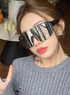 韩版秋冬季连体墨镜女大脸防风骑行眼镜男款潮反光运动护目滑雪镜