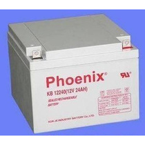 Phoenix storage battery 12V24AH KB12240AH storage battery UPS EPS Solar street lamp device special