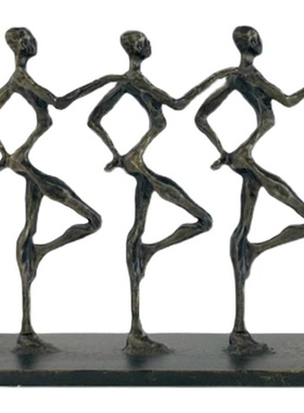 现代轻奢样板间装饰n柜摆件书房书柜高柜隔断玄关搭配组合陈设饰