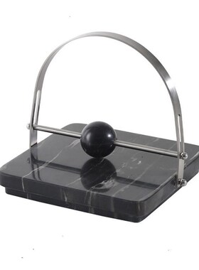 创意仿压大理石架纸巾座方形式餐厅酒店纸架简约L餐巾架欧Z06859-