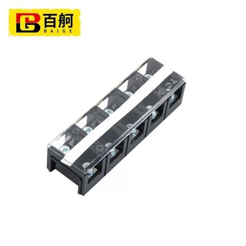 百舸TC接线端子排大电流铜端子排板固定式接线柱TWC4004铜件 - 图0