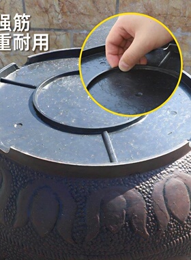 特大号加厚仿紫砂塑料树脂花盆户外园林种果树盆景铁树睡莲荷花盆