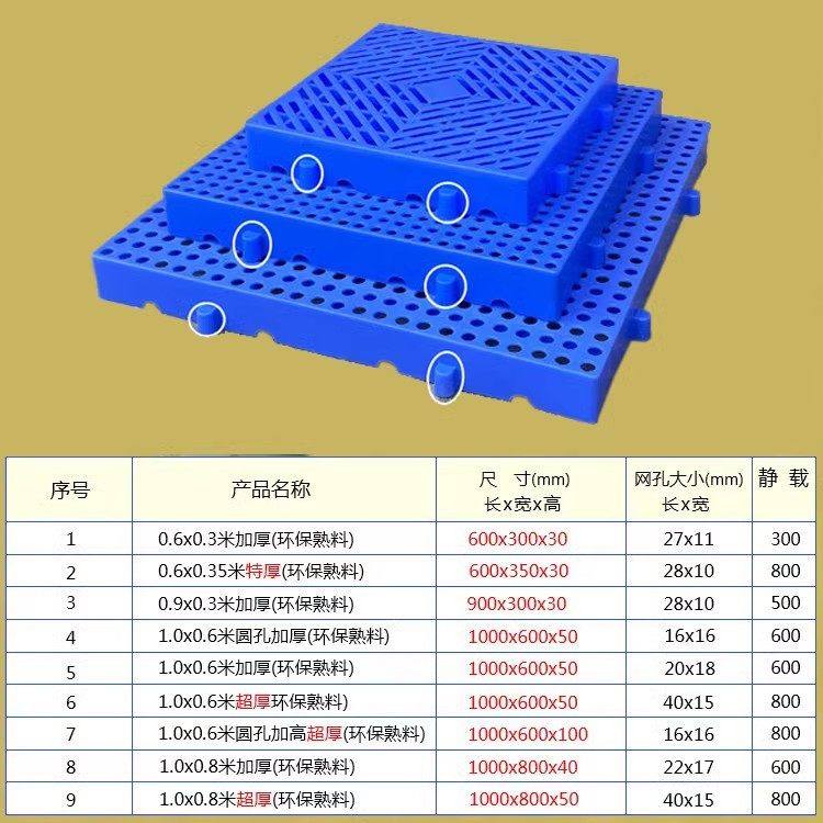 仓库防潮垫板塑料阳台拼装地垫超市防水铺地镂空板冷藏库组合地板,淘宝优惠券,粉丝福利购,淘宝优惠卷