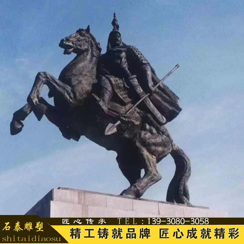 玻璃钢仿铜雕塑博物馆纪念馆展览馆公园装饰点缀落地摆件雕像 - 图2