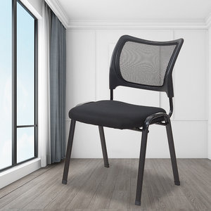 钰强网椅办公椅子培训椅学习椅带写字板简约现代会议椅电脑椅