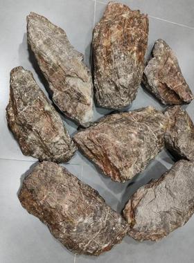 景观石头棕色假山石 PU泡沫石头酒店园林工程黑山石 仿真松脂岩石