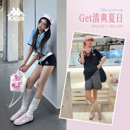 Kappa Wing女鞋赛车鞋透气休闲板鞋女2026薄款网面德训鞋运动网鞋 - 图1