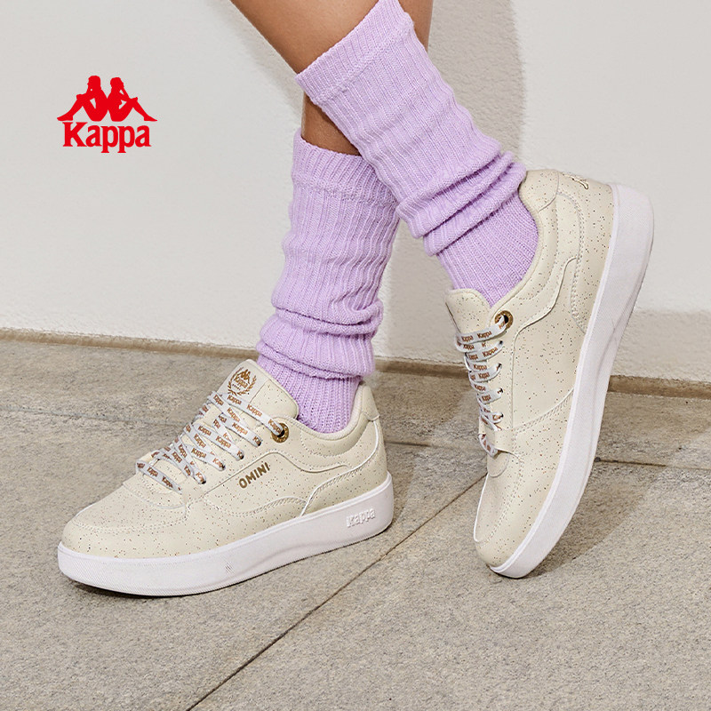 kappa卡帕板鞋女鞋2026春季新款学生休闲运动鞋子百搭增高小白鞋,淘宝优惠券,粉丝福利购,淘宝优惠卷