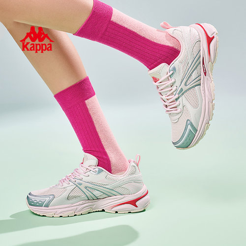 Kappa女鞋老爹鞋女款2025新款秋冬厚底学生慢跑鞋休闲鞋子运动鞋 - 图2