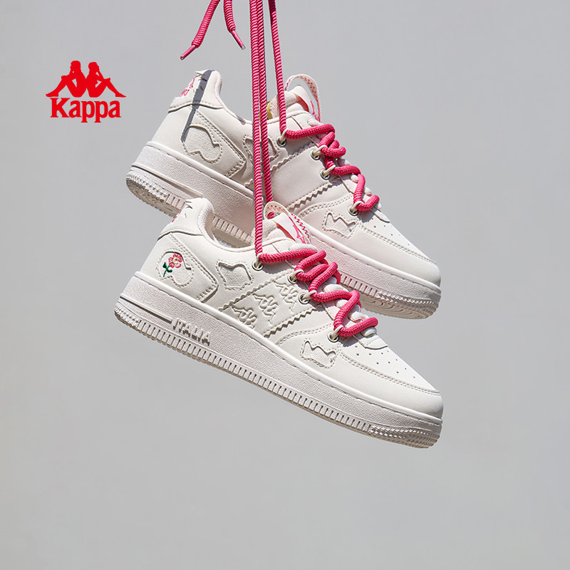 Kappa女鞋小白鞋女款2026秋冬新款爆款厚底增高休闲板鞋运动鞋子,淘宝优惠券,粉丝福利购,淘宝优惠卷