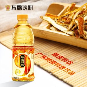 陈皮特饮东鹏特饮九制陈皮400ML*24瓶装整箱风味饮料适合夏天喝的