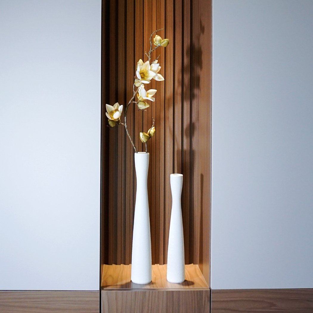 北欧长款细高陶瓷花瓶干花插花器白色电视柜开放格玄关柜装饰摆件,淘宝优惠券,粉丝福利购,淘宝优惠卷