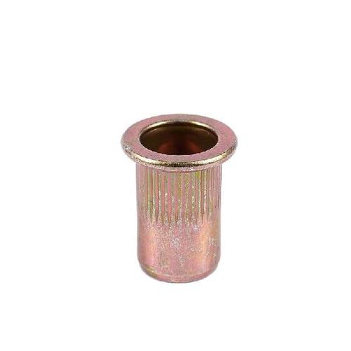 极速40Pcs Flat Head Mretric Steel M8 Blind Insert Rivet Nut - 图1