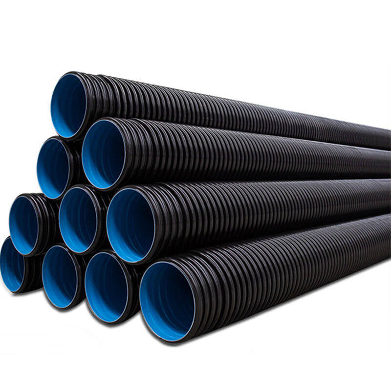 极速工孚大口径pe排水管排污管厂区排G水螺纹增强波纹管6m/根单位,淘宝优惠券,粉丝福利购,淘宝优惠卷