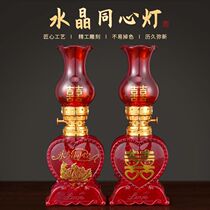 Jo relocating to new residence with lamp plug-in New home Entrance Home Goods Chaetin long Ming lantern Electronic wedding wedding house for children and grandchildren for the lamp