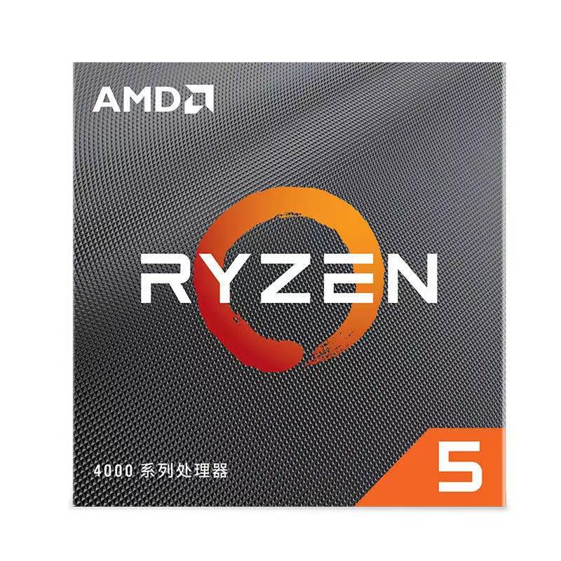 AMD4500 5500 5600g/5700g 5700x/5800x3d 5900/5950x盒装散片CPU - 图0