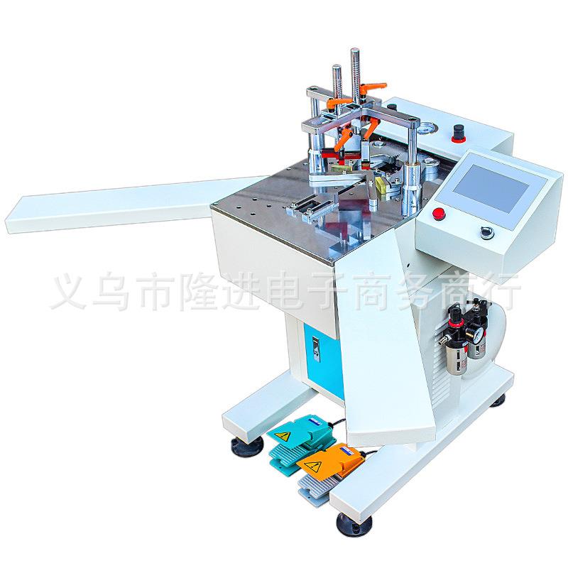 格堡数控钉角机相框钉角机器45度拼缝机十字绣装裱画框相框机械 - 图3