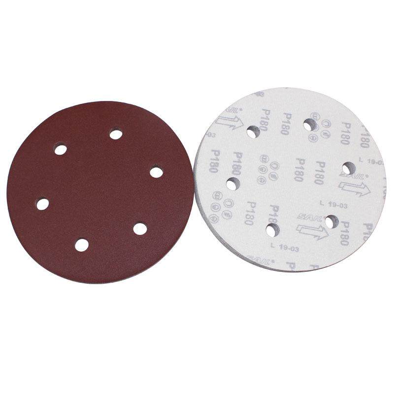 9寸225mm6孔墙面腻子粉砂纸砂植打磨吸尘拉长柄砂纸绒绒片皮纸,淘宝优惠券,粉丝福利购,淘宝优惠卷