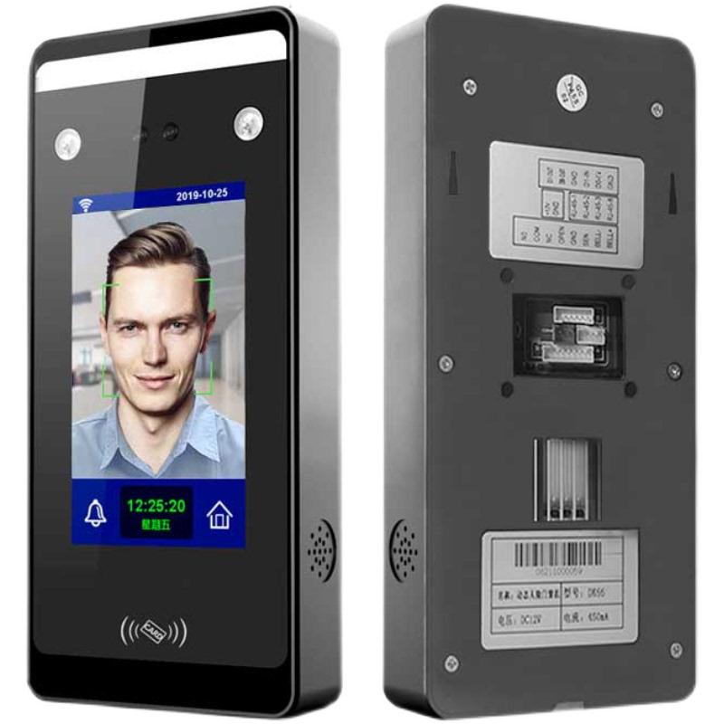 New dynamic face access control and attendance all-in-one password swipe card office glass door electronic access control machine