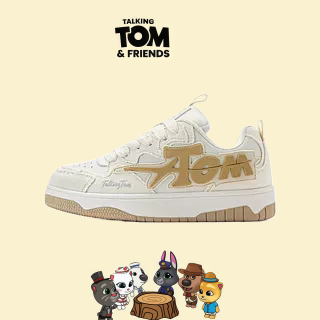 汤姆猫鞋子男鞋板鞋2026冬季新款百搭潮鞋休闲情侣运动面包鞋