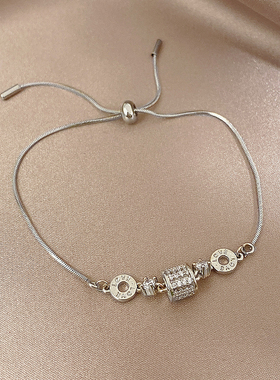 极速小蛮腰钛钢手链女轻奢ins小众设计感时尚手环R2023年新款潮手