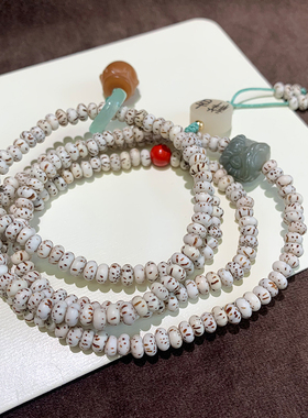 极速多圈星月菩提子手串迷你籽小尺寸原生K态男女文玩念珠手链项