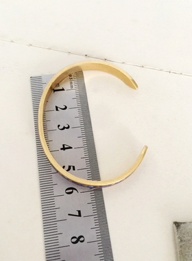 极速手镯 看好尺寸不退707 stell@ 开口椭圆蓝色T滴釉箭头 民族风