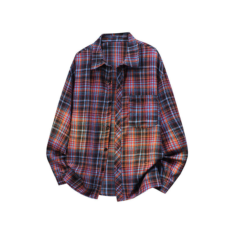 2026春季穿搭新款青少年美式复古痞帅格子衬衫宽松百搭清新外套,淘宝优惠券,粉丝福利购,淘宝优惠卷