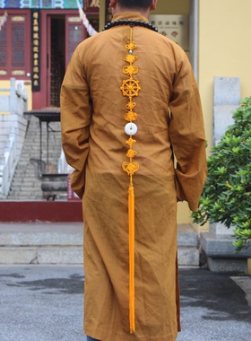 极速背云燕尾 黄色燕尾 方丈法师A108颗佛珠坠子 主法穗子燕尾吊