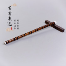 (Book book small flute hall) Recommended for rare and bitter bamboo flute for more than six years and a professional playing grade flute for yin and old material