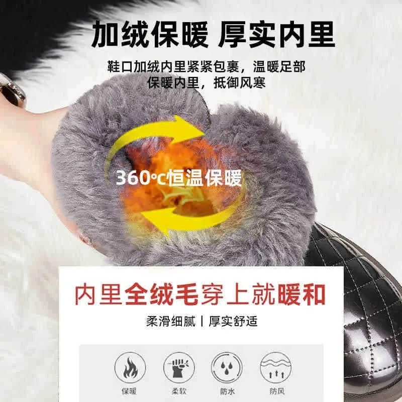 回力雪地靴加绒加厚面包鞋棉鞋女款女新款鞋女鞋棉靴鞋子秋冬冬季,淘宝优惠券,粉丝福利购,淘宝优惠卷