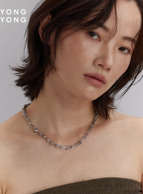 无用之用钛钢马蹄扣手链项链